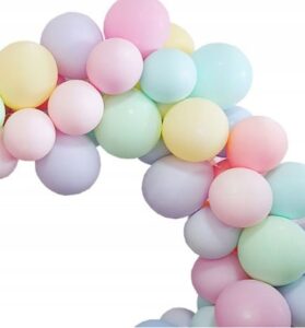 BALONY MAKARONIKI Macarons 30cm 100 sztuk MIX