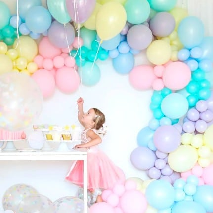 BALONY MAKARONIKI Macarons 30cm 100 sztuk MIX