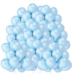 Balony metaliczne 12 błękitne 100 sztuk