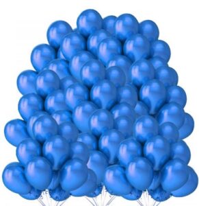 Balony metaliczne 12 niebieskie 100 sztuk