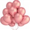 Balony metaliczne 12 rose gold 