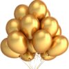 Balony metaliczne 12 złote 