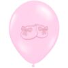Balony na 1 urodziny BUCIK Różowy 
