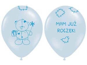 Balony na 1 urodziny MAM JUŻ ROCZEK