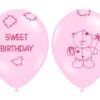 Balony na 1 urodziny SWEET BIRTHDAY 