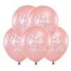 Balony Na Panieński Rose Gold Bride To Be 5x