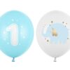 Balony na Roczek, Pastel Light Blue