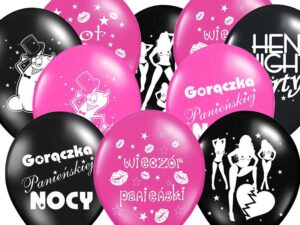 Balony na wieczór panieński 10 sztuk