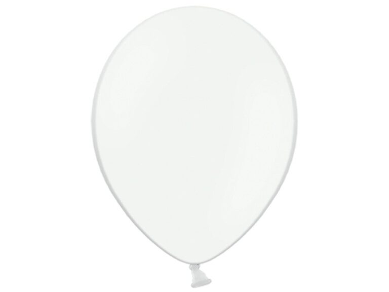 Balony pastelowe 10 Białe 