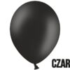 Balony pastelowe 10 Czarne 