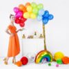 Balony pastelowe 10 Czerwone 
