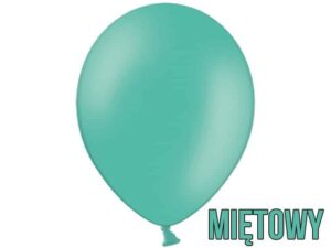 Balony pastelowe 10 Miętowe