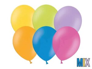 Balony pastelowe 10 Mix kolorów