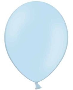 Balony pastelowe 12 Błękitne