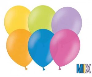 Balony pastelowe 12 Mix kolorów