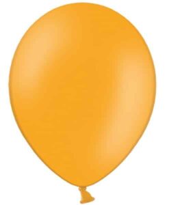 Balony pastelowe 12 Pomarańczowe