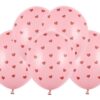 Balony Pastelowe Serduszka 5 szt.