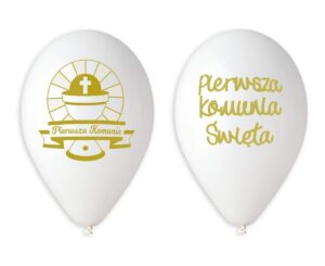 Balony Pierwsza Komunia Gemar