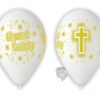 Balony premium z okazji Chrztu Biało-Złote