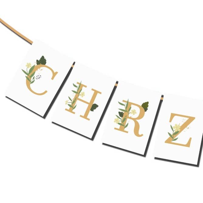 Baner Chrzest Św Greenery 