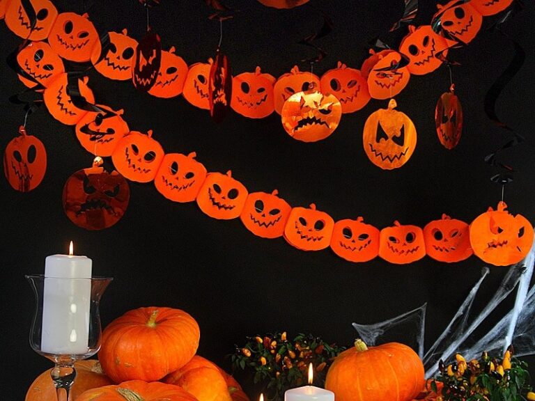 Baner dynie na halloween