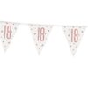 Baner GLITZ Na 18 Urodziny Rose Gold