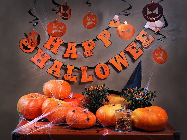 Baner happy halloween