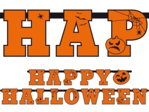 Baner happy halloween