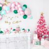 Baner Merry Christmas Złoty 83cm