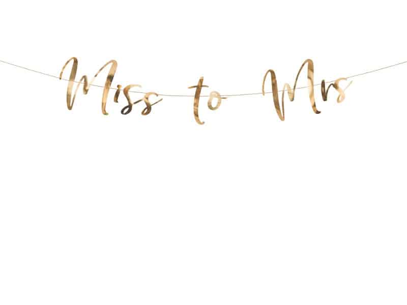 Baner Miss to Mrs, rose gold
