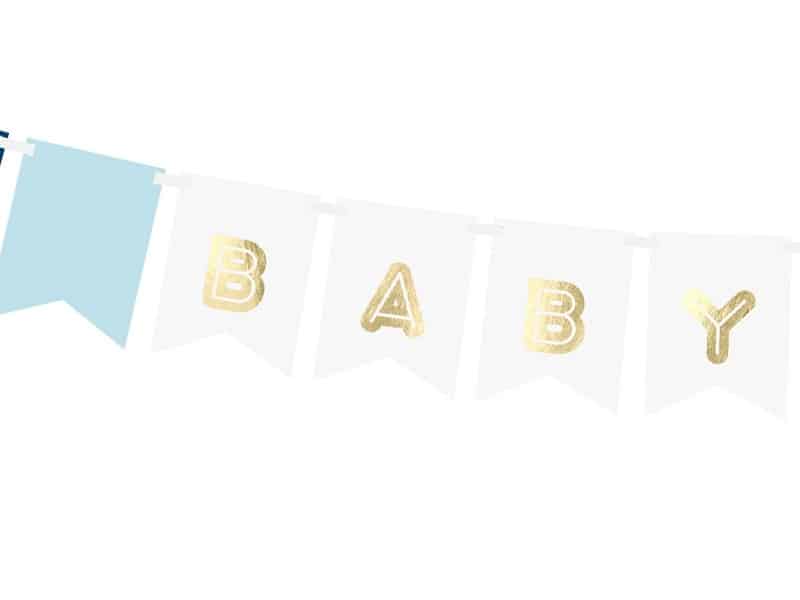 Baner na baby shower Baby Boy