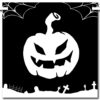 Baner Na Halloween Mroczny Czarny