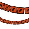 Baner Na Halloween Mroczny Pomarańczowy