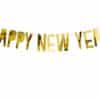 Baner na Sylwestra Happy New Year 90x10cm