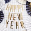 Baner na Sylwestra Happy New Year 90x10cm