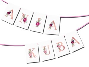 Baner Rose Gold Twój napis Ślub, Wesele, Rocznica!