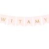 Baner Ślubny Witamy j.róż
