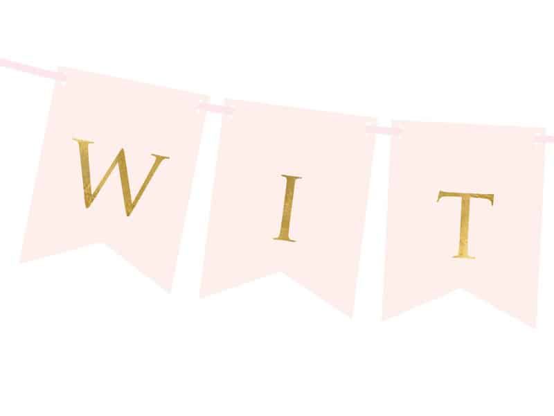 Baner Ślubny Witamy j.róż