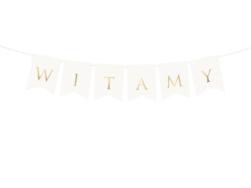 Baner Ślubny Witamy