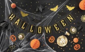 Banner Happy Halloween 250 cm