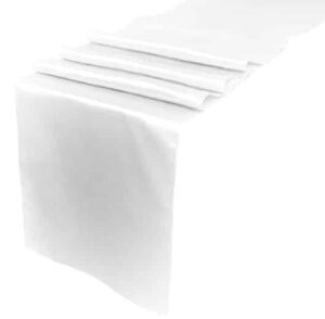 Bieżnik Satynowy Biały 16cm x 9m