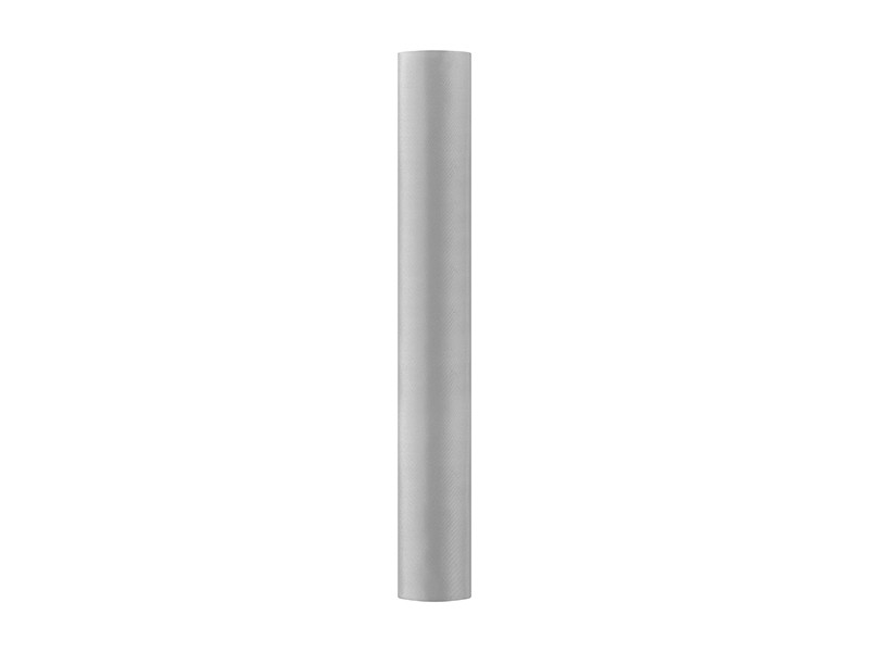 Bieżnik Satynowy Srebrny 16cm x 9m