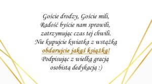 Bileciki, wkładki do zaproszeń ślubne Geometyrczne Serce z Różami