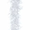Boa w kolorze białym 180cm