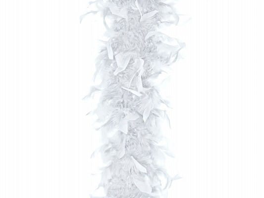 Boa w kolorze białym 180cm