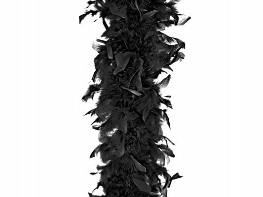 Boa w kolorze czarnym 180cm