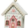 Bombka Domek z Piernika Biała