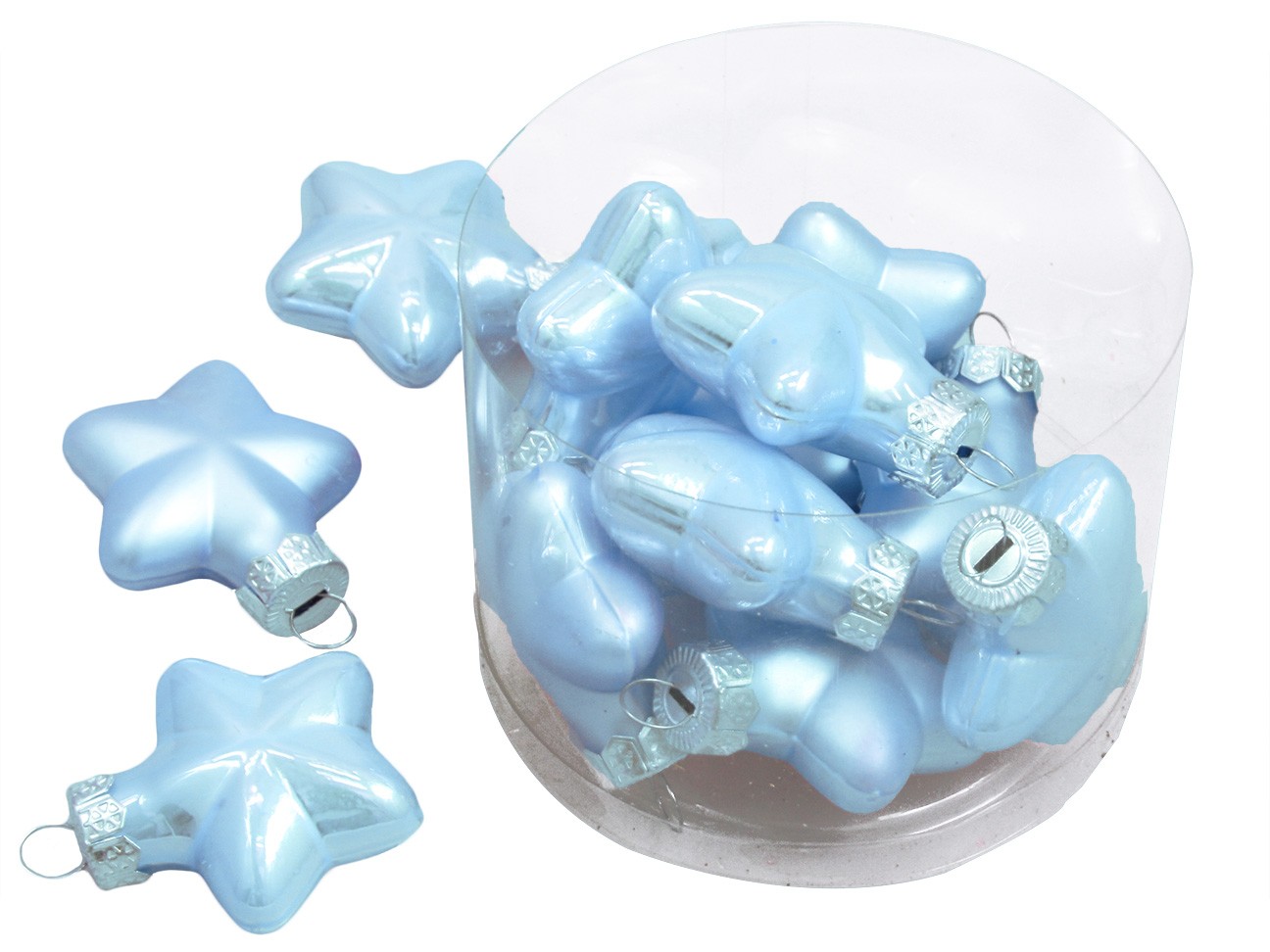 Bombki gwiazdy Błękitne