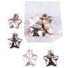 Bombki gwiazdy Rose Gold