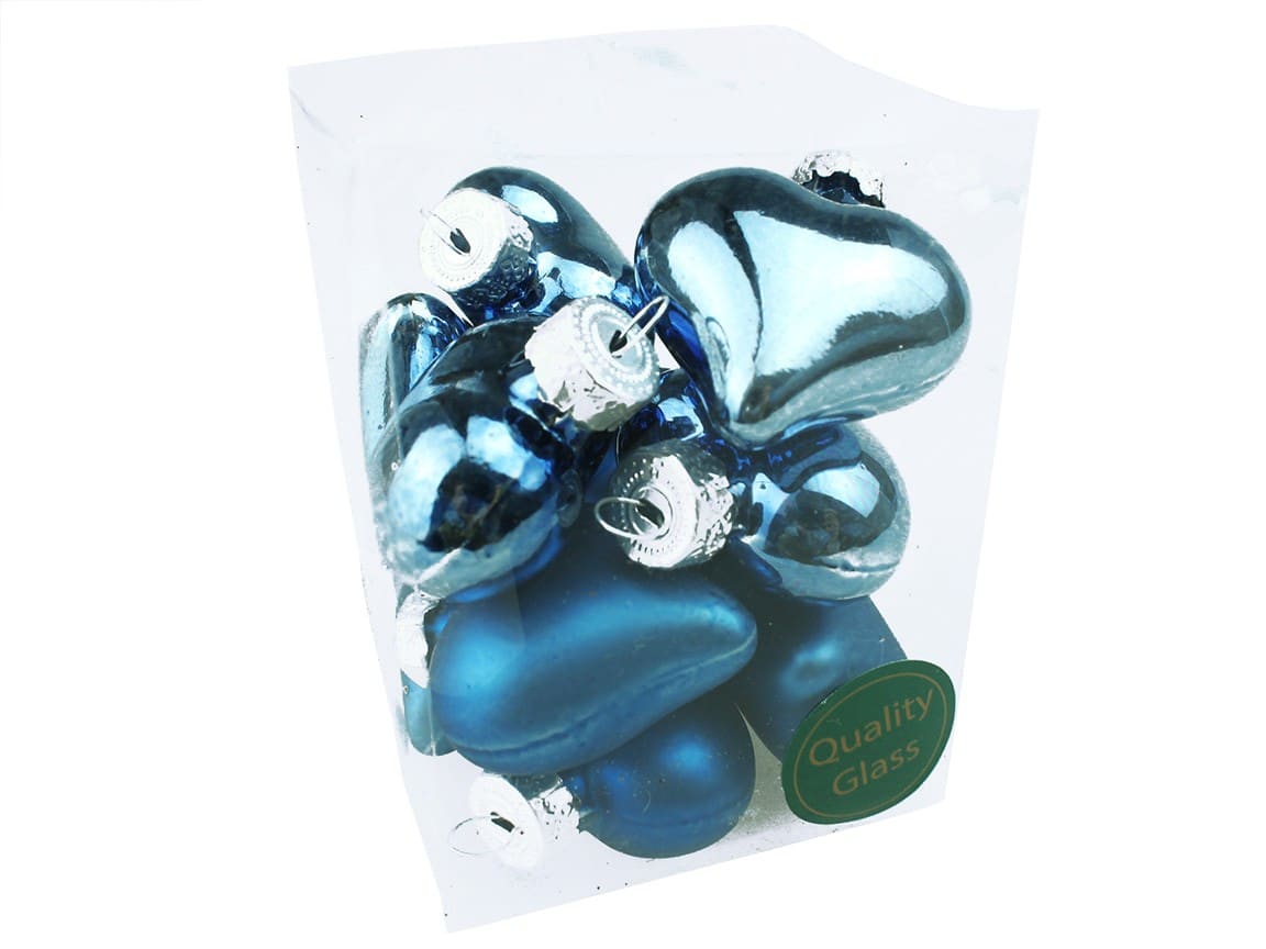 Bombki serduszka Chabrowe